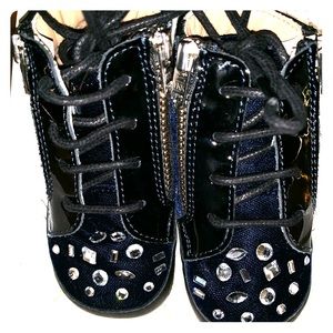 Giuseppe Zanotti Toddler Booties Size 2.5